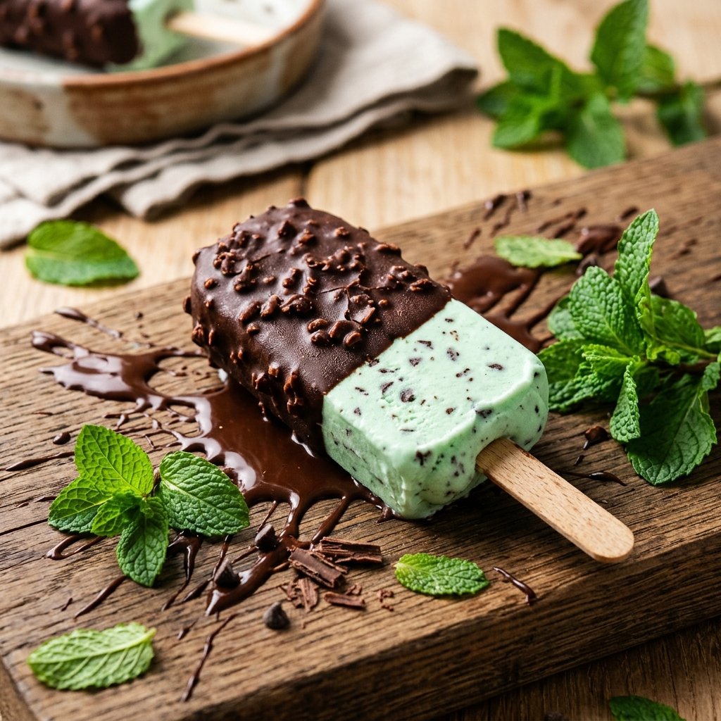 Picolé de Chocomenta